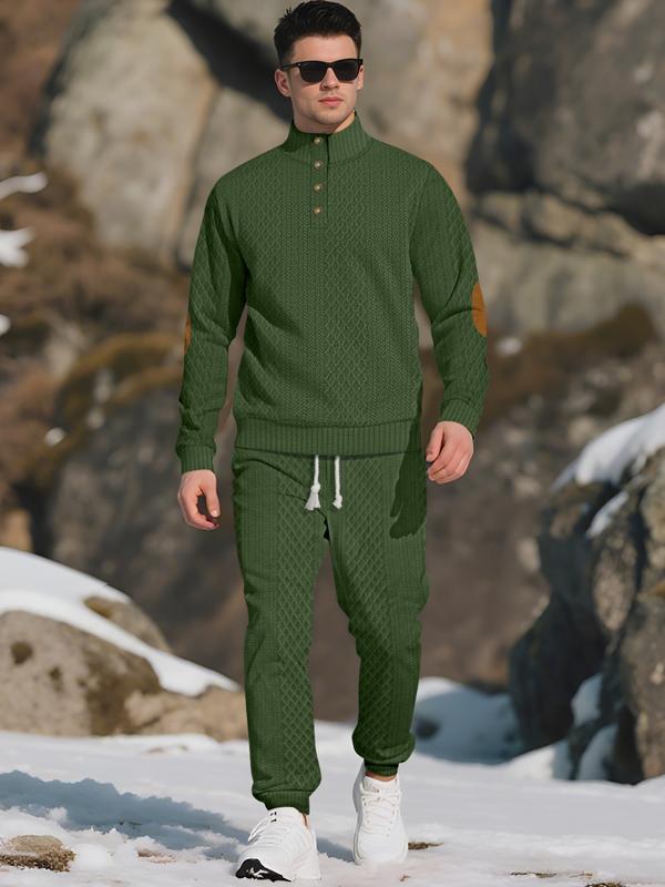 Alviani Knitted Lounge Set for Men