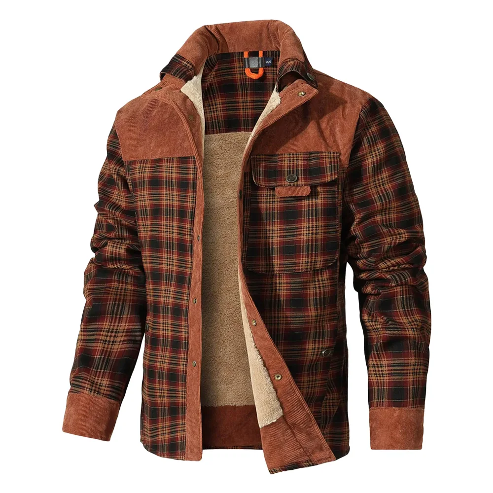 Napoli Highland Corduroy Sherpa Jacket