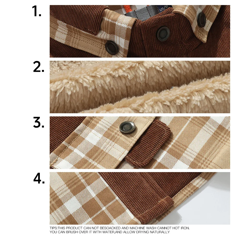 Napoli Highland Corduroy Sherpa Jacket